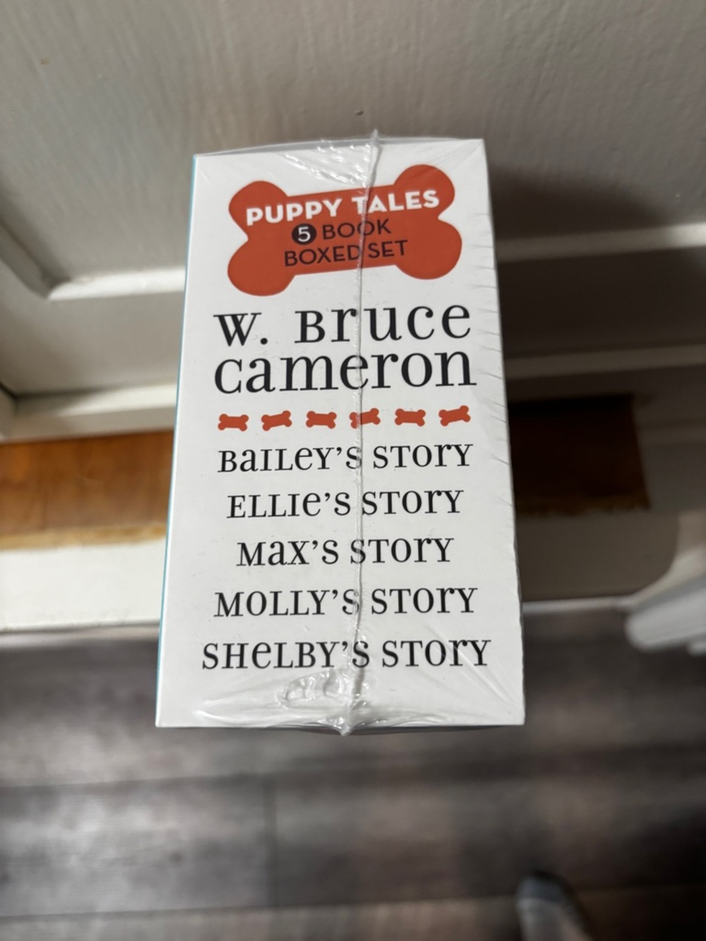 Puppy Tales 5-Book Boxed Set – White with Orange Accents